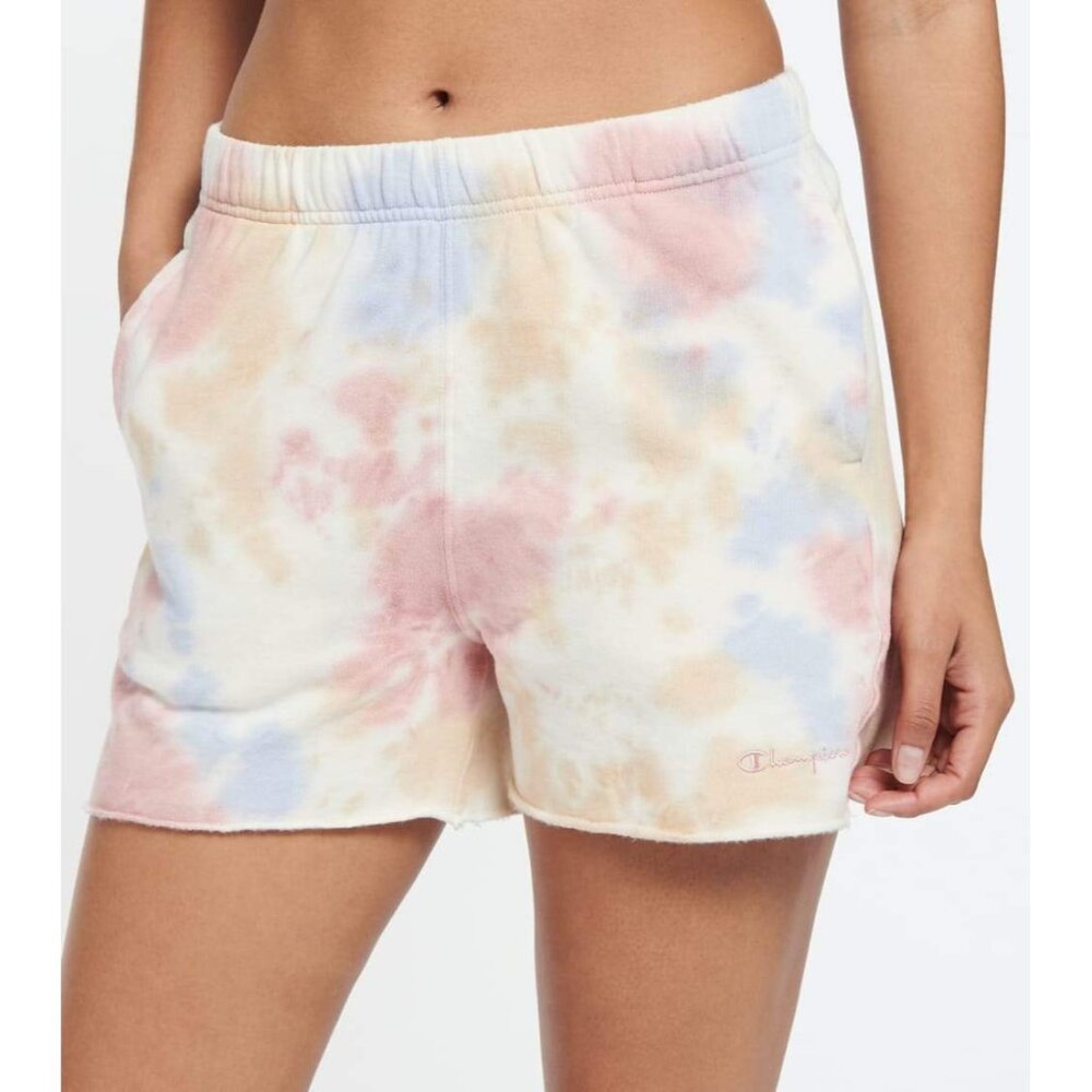 CHAMPION Sun Wash White Combo Shorts Small pockets